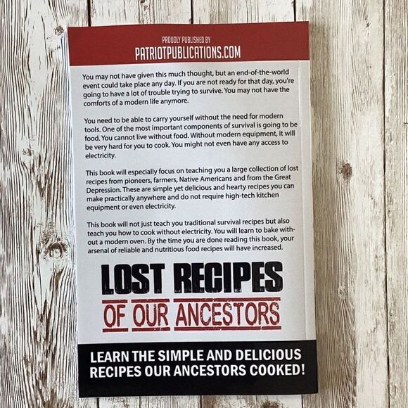 LOST RECIPES OF OUR ANCESTORS Learn How To Cook Without Electricity New Book - Picture 2 of 8